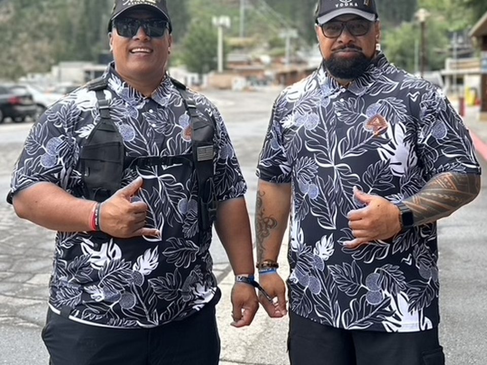 Aumaga Island Print Shirt sample