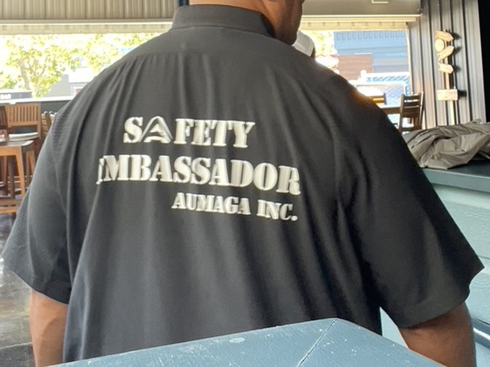 Safety Ambassador Shirt sample
