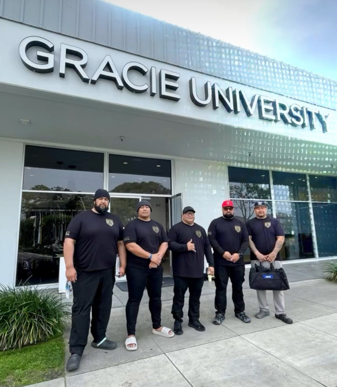 Aumaga team — Team day at Gracie University