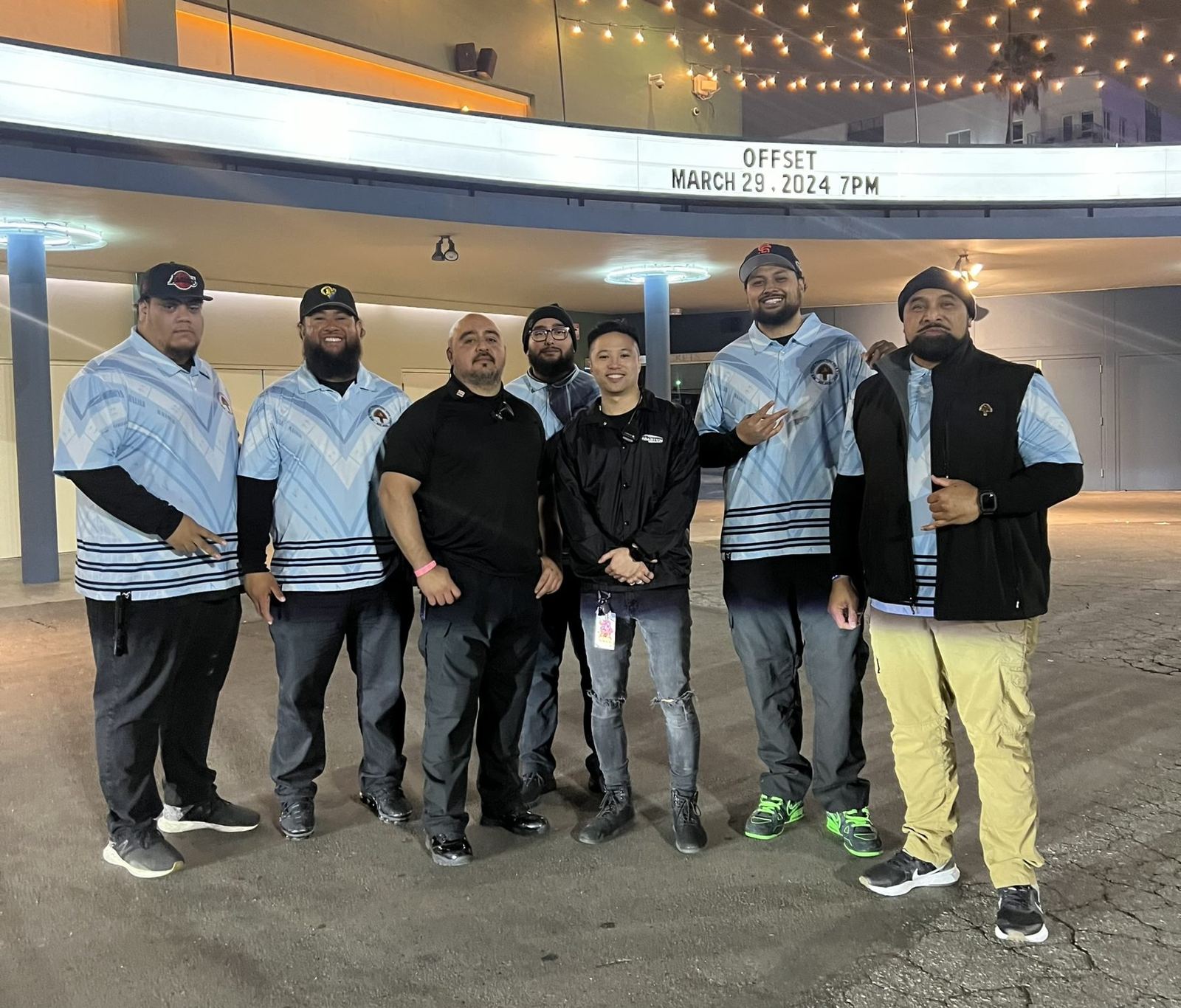 Aumaga team — Concert coverage